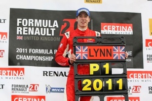 SuperStar Alex Lynn 2011 Winner Formula Renault 2.0 UK