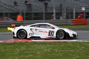 Duncan in action at Monza