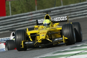 Ralph Firman drove for Jordan in the Formula 1 World Championship in 2003