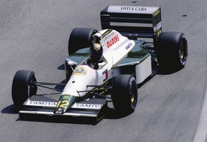 Julian in a Lotus 102B Judd at 1999 Monaco GP