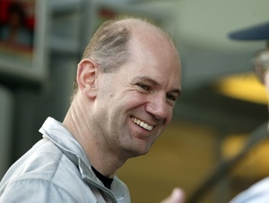 Adrian at Zeltweg, Austria in May 2002