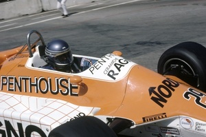 Brian driving the Arrow A4 at Long Beach USA 1982