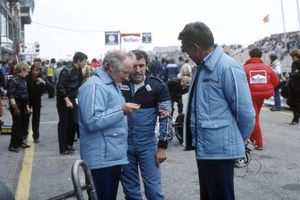 Brian with Ken Tyrrell at Zandvoort 1982