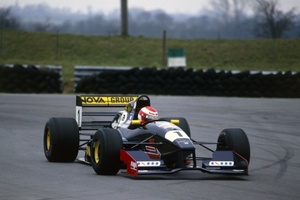 Gareth in the Reynard 95D-Mugen at Snetterton in the 1996 British Formula Two Championship