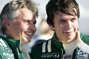 Jonathan with Paul Drayton at Thruxton in the 2007 British GT Championships