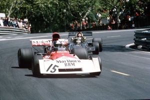 Jean Pierre at the 1973 Spanish Grand Prix in a BRM 160