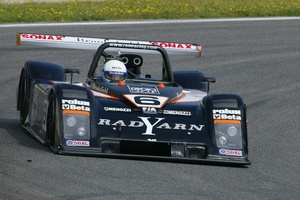 Mauro at 1984 Belgium Grand Prix in Spirit 101 Hart